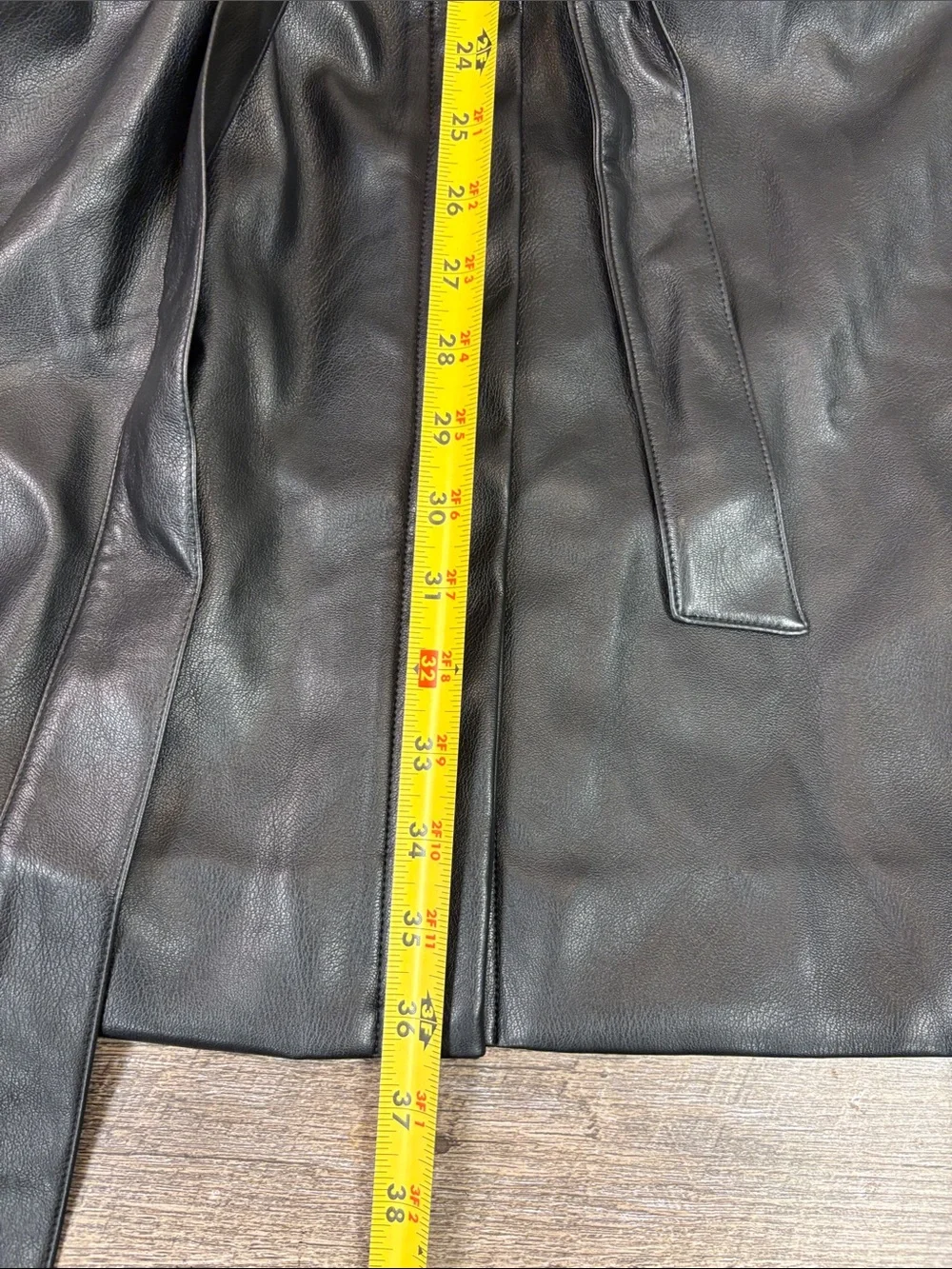 J. Crew Faux Leather Shirt Dress Black Belted Midi Dress Size 2 NWT